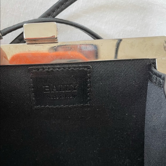 Bally of Switzerland black leather evening bag - Picture 2 of 2